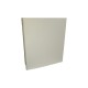Raccoglitore King - 4 anelli tondi 30 mm - dorso 4 cm - 22x30 cm - rivestimento in PPL - bianco - Starline
