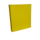 Raccoglitore King - 4 anelli tondi 30 mm - dorso 4 cm - 22x30 cm - rivestimento in PPL - giallo - Starline