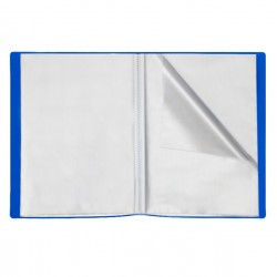 Portalistini Eco - PPL - 22 x 30 cm - 20 buste lisce - blu - Starline
