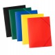 Cartellina 3 lembi - con elastico - 24 x 32 cm - colori assortiti - ECO - Starline