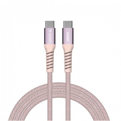 Verbatim - Cavo USB-C to USB-C 100W- Rosa - 31857 - 120cm