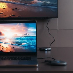 Verbatim - Share My Screen 4K USB-C Wireless Display Adapter con Hub WDA-02 - 32147