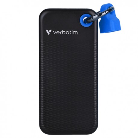 SSD Portatile Pocket USB 3.2 GEN 2 - 1 TB - Nero/Blu- Verbatim - 32191