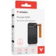 SSD Portatile Pocket USB 3.2 GEN 2 - 1 TB - Nero/Arancio Verbatim - 32193