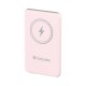 Verbatim - Power Bank Wireless - 5000 mAh - Rosa - 32243