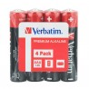 Pila ministilo AAA - 1,5V - 49500 - Alcaline - Verbatim - conf. 4 pezzi