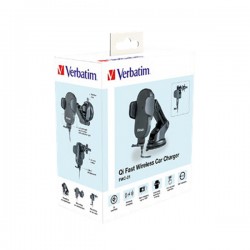 Verbatim - Caricatore Auto Wireless - FWC-01 Qi